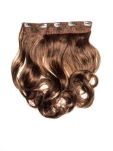 Caramel Cu Suvite Tresa Clip-On Ondulat